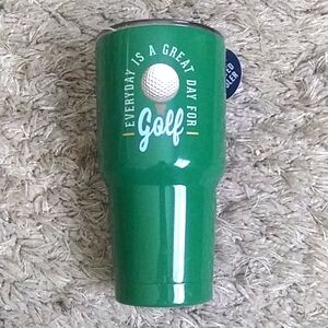 Stainless Steel Tumbler Everday is a Great Day. For Golf